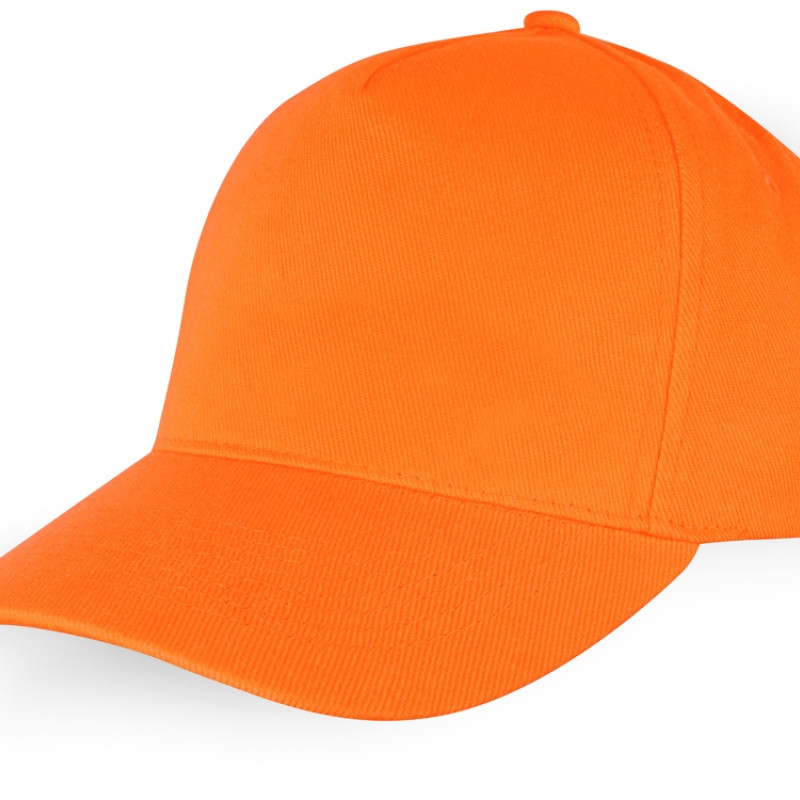Бейсболка "Florida" 5-ти панельная, оранжевый