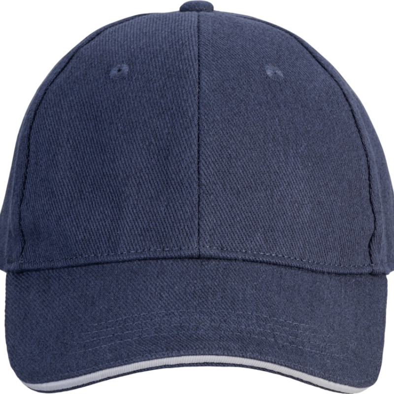 Бейсболка «Cancun», темно-синий/белый