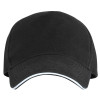 Бейсболка "Eris" унисекс, черный (P)