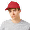 Бейсболка "New York" 5-ти панельная, красный