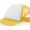 Бейсболка "Trucker", желтый/белый