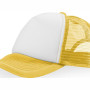 Бейсболка "Trucker", желтый/белый