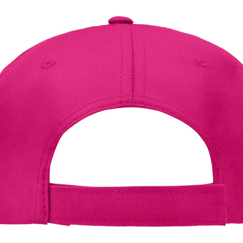 Бейсболка "Poly" 5-ти панельная 120гр, фуксия