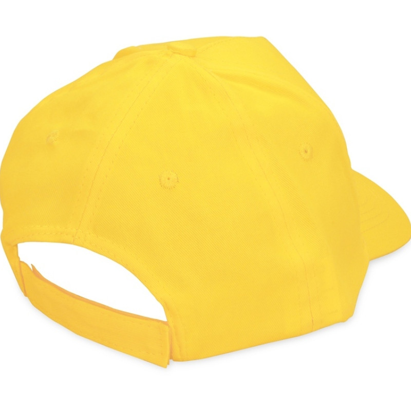 Бейсболка "Memphis" 5-ти панельная 165 гр, желтый