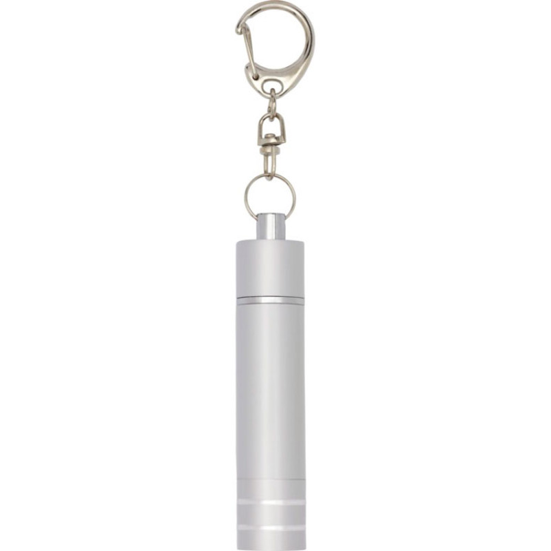 Nunki брелок-фонарик со светодиодными лампами, серебристый