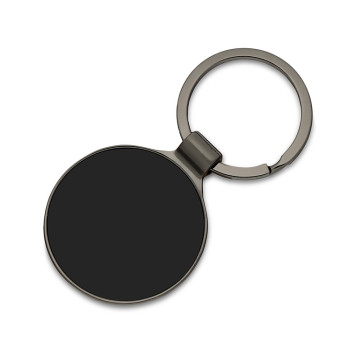 Брелок "Light Steel Rnd", цвет оружейной стали