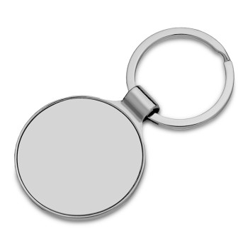 Брелок "Light Steel Rnd", серебристый