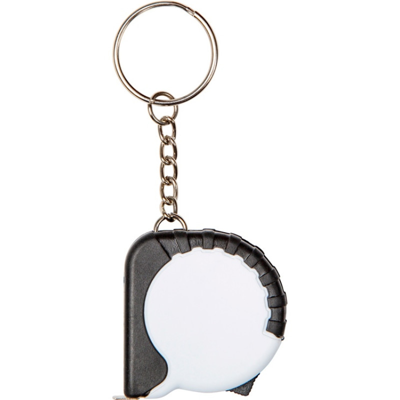 Рулетка-брелок "Habana" 1 м, белый