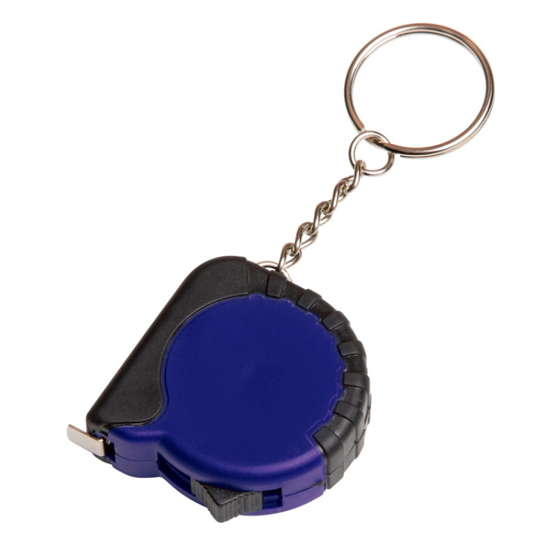 Рулетка-брелок "Habana" 1 м, ярко-синий