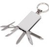 Мультитул-брелок 5-в-1 «Badge», серебристый