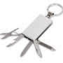 Мультитул-брелок 5-в-1 «Badge», серебристый