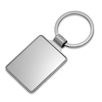 Брелок "Light Steel Rct", серебристый