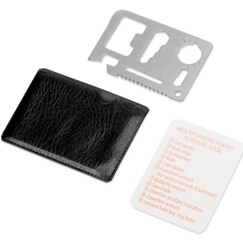 Мультиинструмент в чехле "Helper mini", стальной