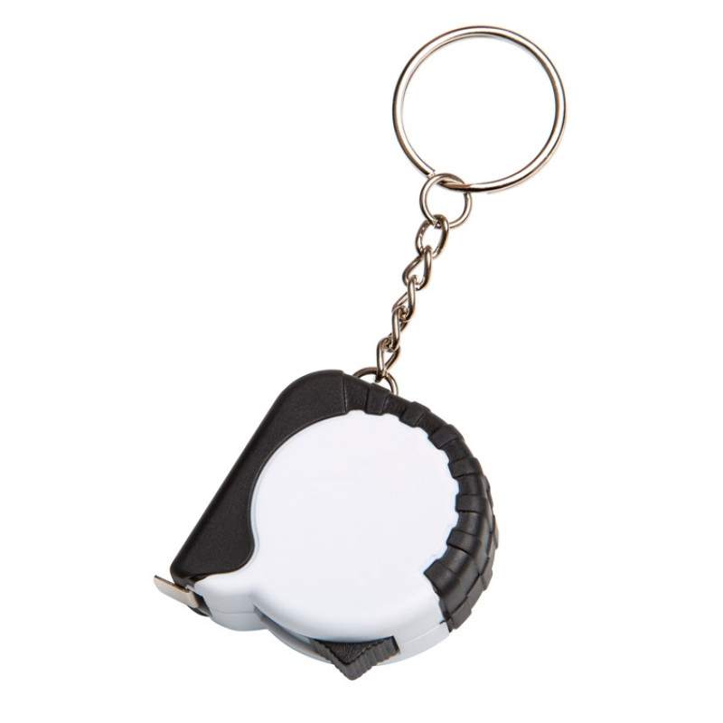 Рулетка-брелок "Habana" 1 м, белый