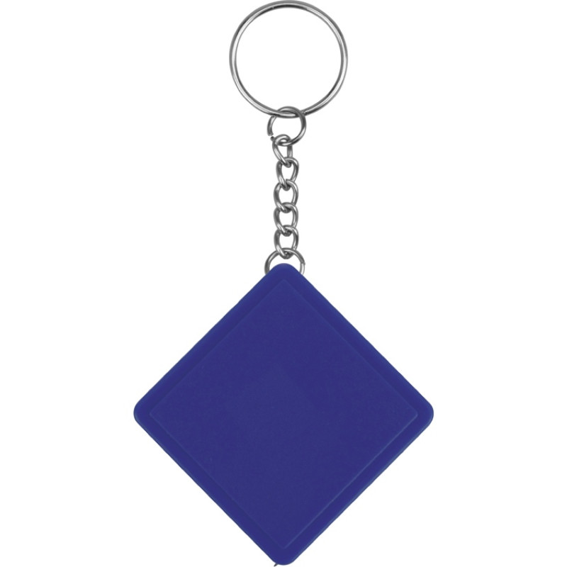 Брелок-рулетка,  1 м., синий