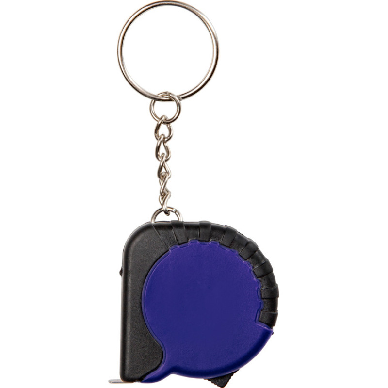 Рулетка-брелок "Habana" 1 м, ярко-синий