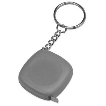 Брелок-рулетка 1м "Block", серый