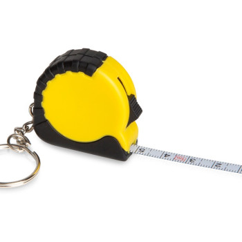 Рулетка-брелок "Habana" 1 м, желтый