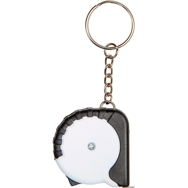 Рулетка-брелок "Habana" 1 м, белый