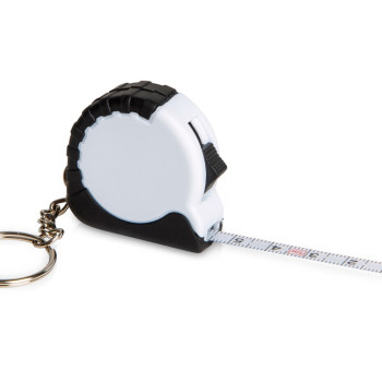 Рулетка-брелок "Habana" 1 м, белый