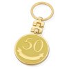 Брелок "Юбилей - 50 лет", золотистый Брелок "Юбилей - 50 лет", золотистый