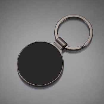 Брелок "Light Steel Rnd", цвет оружейной стали