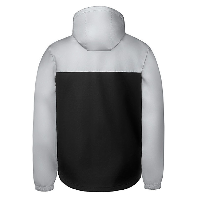 Ветровка светоотражающая «Рефлектор гибрид», светоотражающий/черный Ветровка светоотражающая «Рефлектор гибрид», светоотражающий/черный