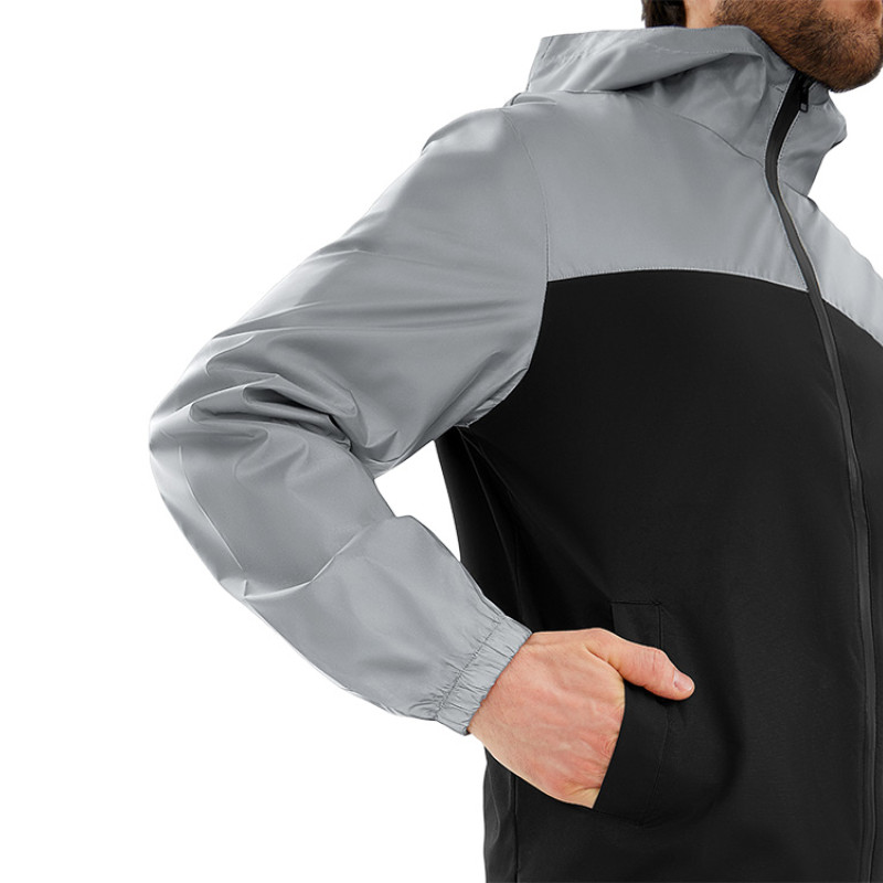 Ветровка светоотражающая «Рефлектор гибрид», светоотражающий/черный Ветровка светоотражающая «Рефлектор гибрид», светоотражающий/черный