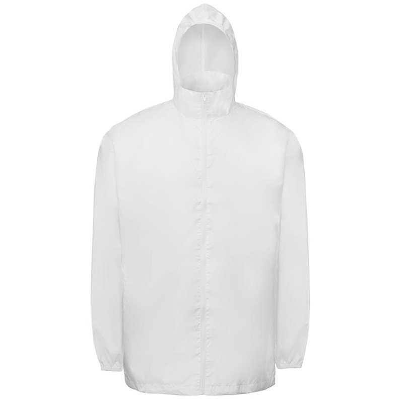 Ветровка "Miami 2.0" мужская с чехлом, белый