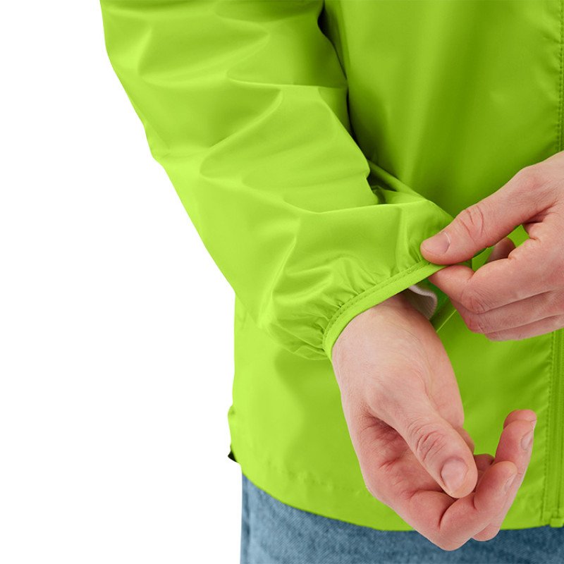 Ветровка "Miami 2.0" мужская с чехлом, зеленое яблоко