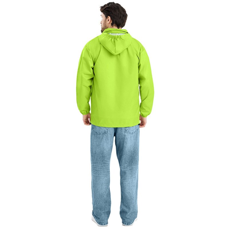 Ветровка "Miami 2.0" мужская с чехлом, зеленое яблоко