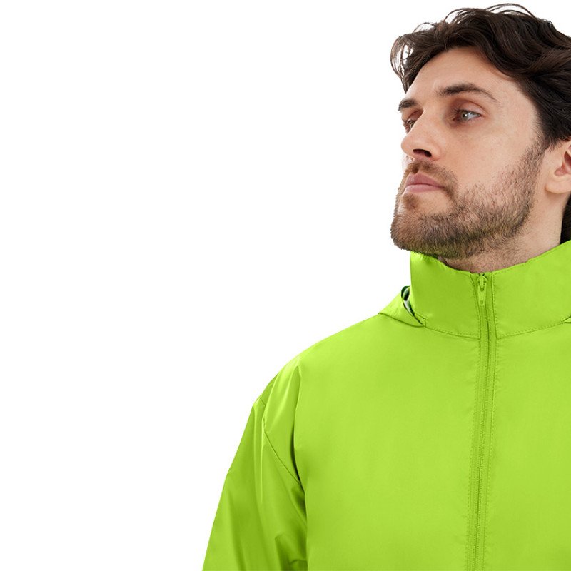 Ветровка "Miami 2.0" мужская с чехлом, зеленое яблоко