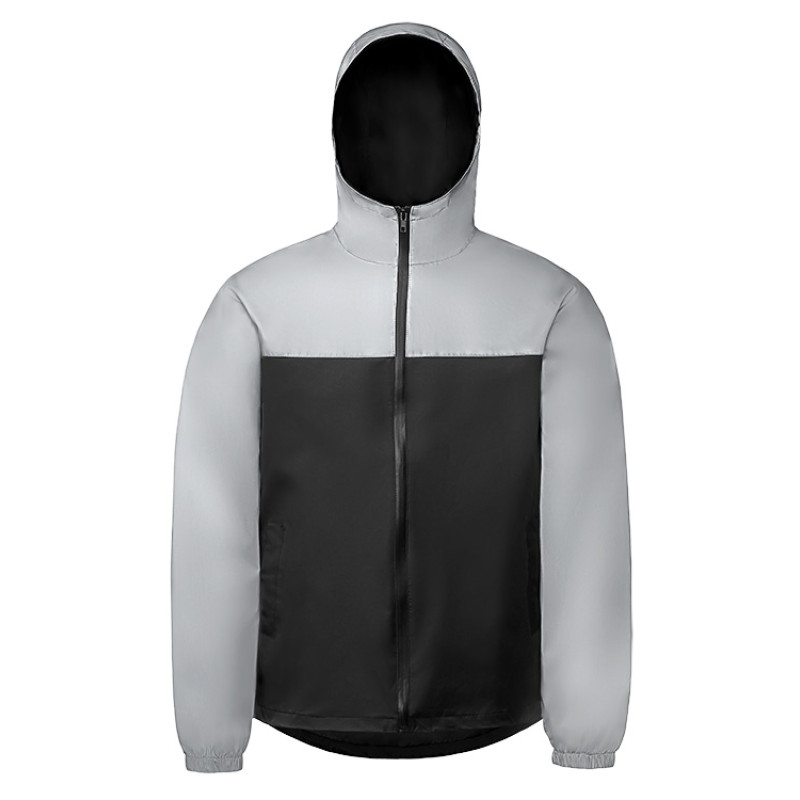 Ветровка светоотражающая «Рефлектор гибрид», светоотражающий/черный Ветровка светоотражающая «Рефлектор гибрид», светоотражающий/черный