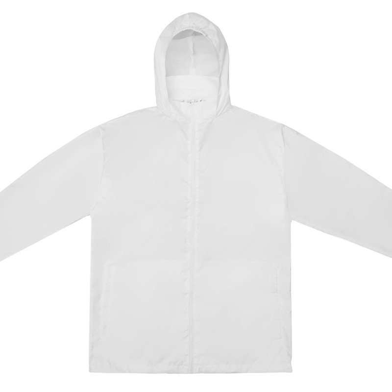 Ветровка "Miami 2.0" мужская с чехлом, белый