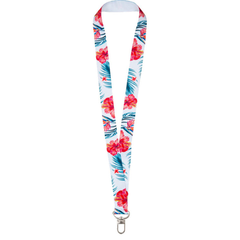 Ланъярд 2,5 см под сублимацию с трендовым карабином