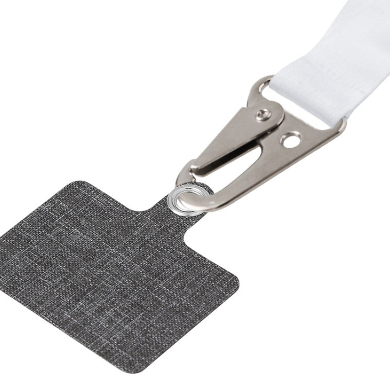 Ланъярд 2,5 см под сублимацию с большим карабином, замком обрыва и большим держателем для телефона из ПЭ