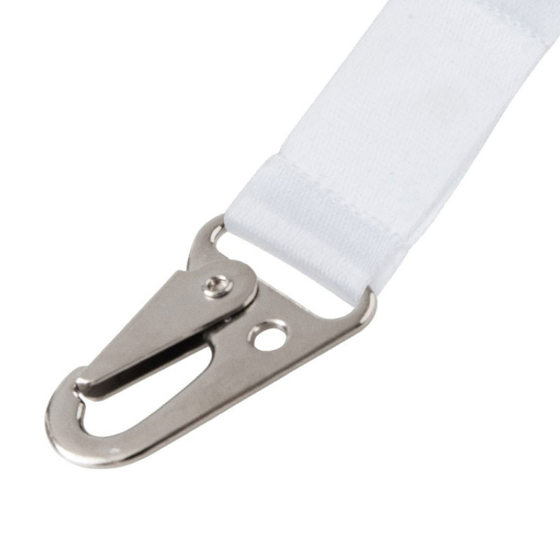 Ланъярд 2,5 см под сублимацию с большим карабином и межуровневым замком