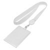 Ланьярд с ретрактором, белый