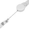 Ланьярд с ретрактором, белый