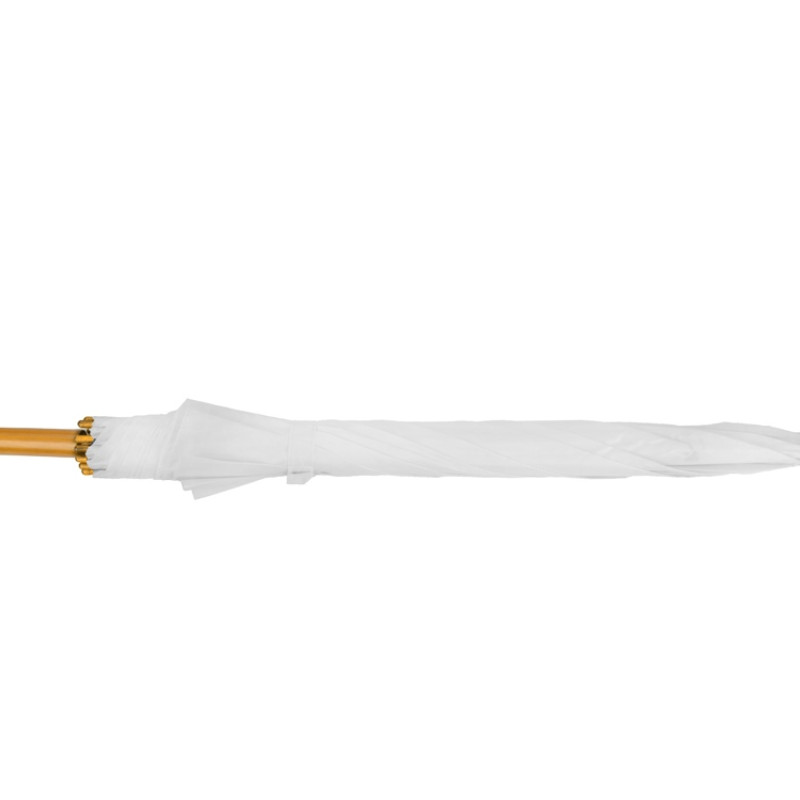 Зонт-трость "Радуга", белый