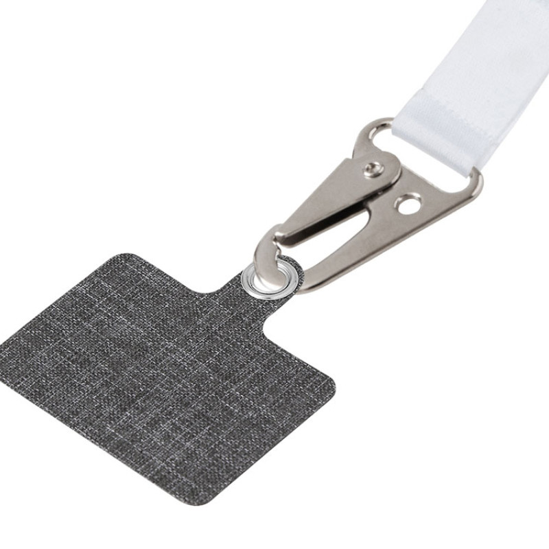 Ланъярд 2,5 см под сублимацию с большим карабином и большим держателем для телефона из ПЭ