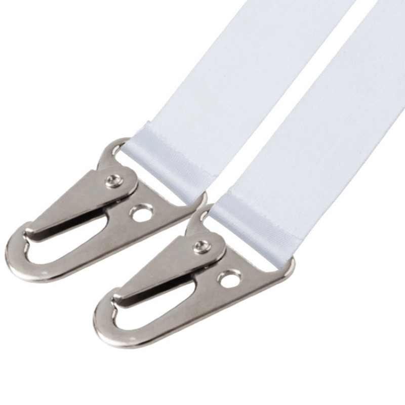 Ланъярд 2,5 см под сублимацию с 2-мя большими карабинами