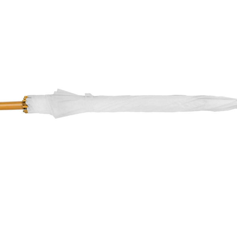 Зонт-трость "Радуга", белый