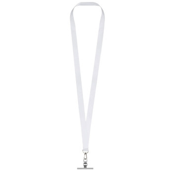 Ланъярд 2 см под сублимацию с трендовым карабином и металлическим держателем для телефона, серебристый