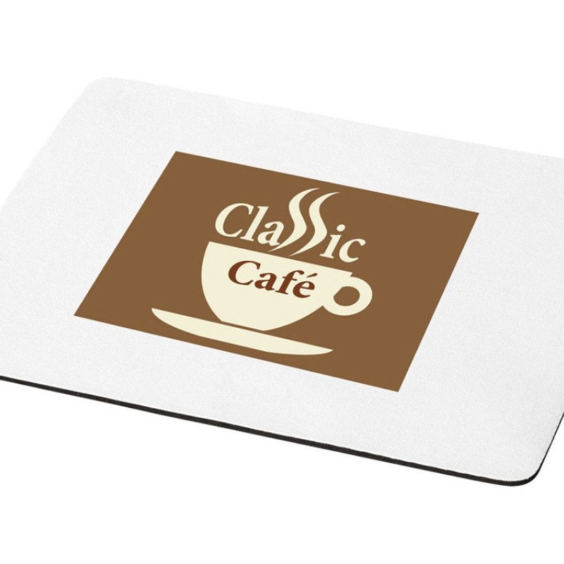 Коврик для мыши "Heli", белый (Р)