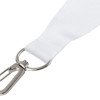 Ланъярд 2 см под сублимацию с карабином и замком обрыва, серебристый