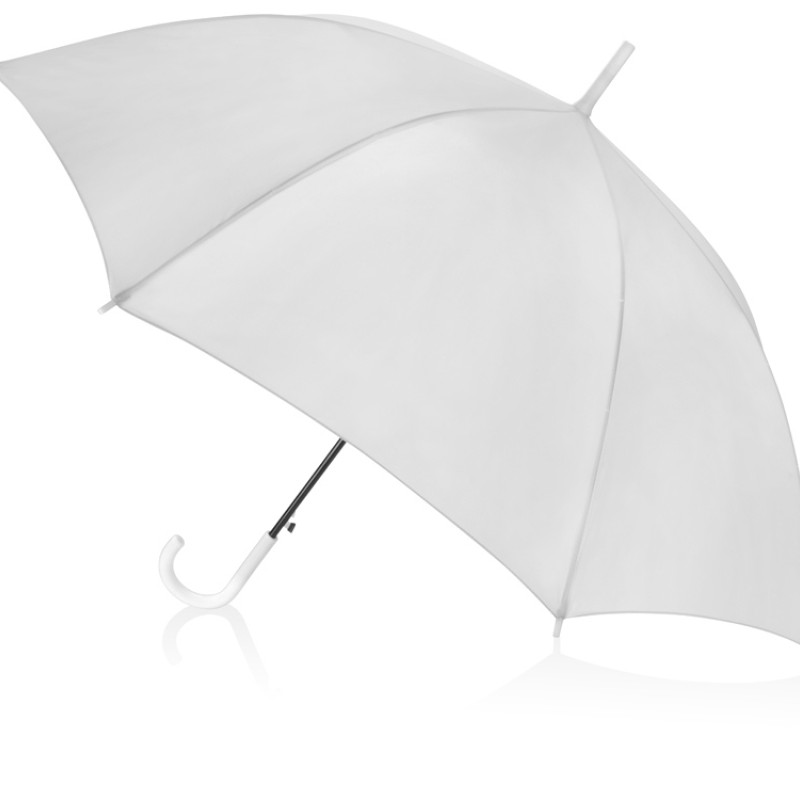 Зонт-трость "Яркость", белый