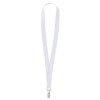 Ланьярд с клипом, белый