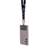 Ланъярд 2,5 см под сублимацию с большим карабином, замком обрыва и большим держателем для телефона из ПЭ