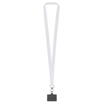 Ланъярд 2,5 см под сублимацию с трендовым карабином и большим держателем для телефона из ПЭ